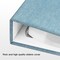 Large 3 Ring DIY Scrapbook Photo Album with 30 Plastic Sleeves 60 Pages Blank Scrapbooks